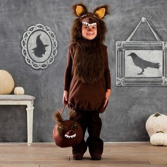 NWT Pottery Barn Werewolf trick or treat bucket - Picture 9 of 9